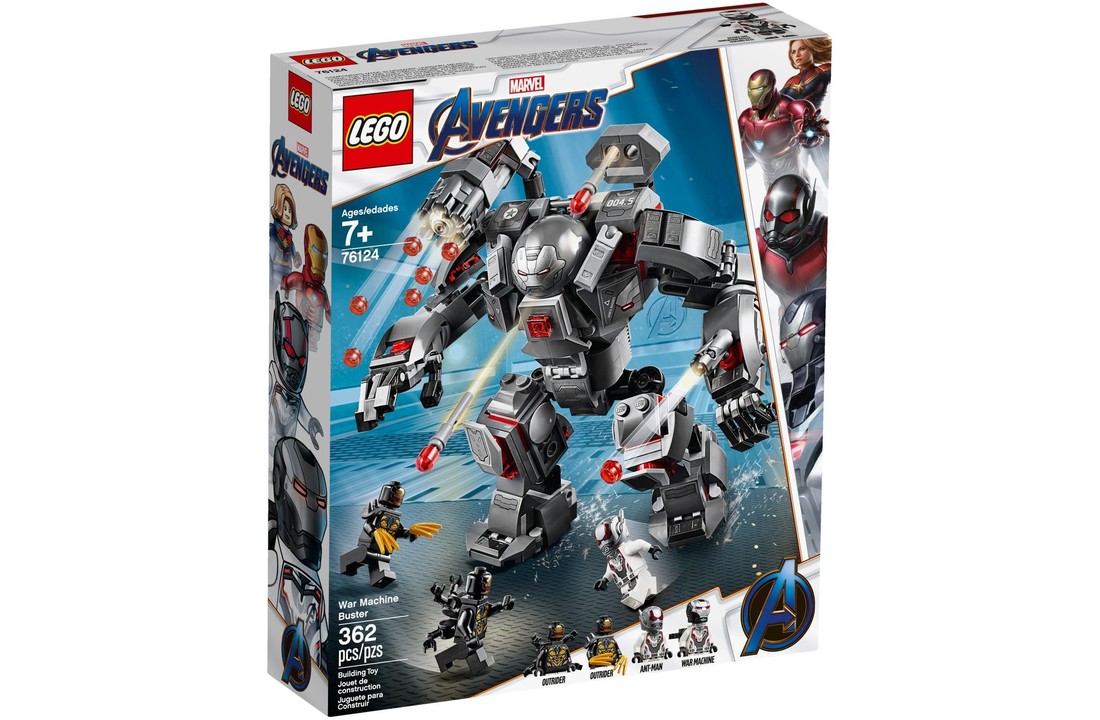 76124 Superheroes War Machine Buster