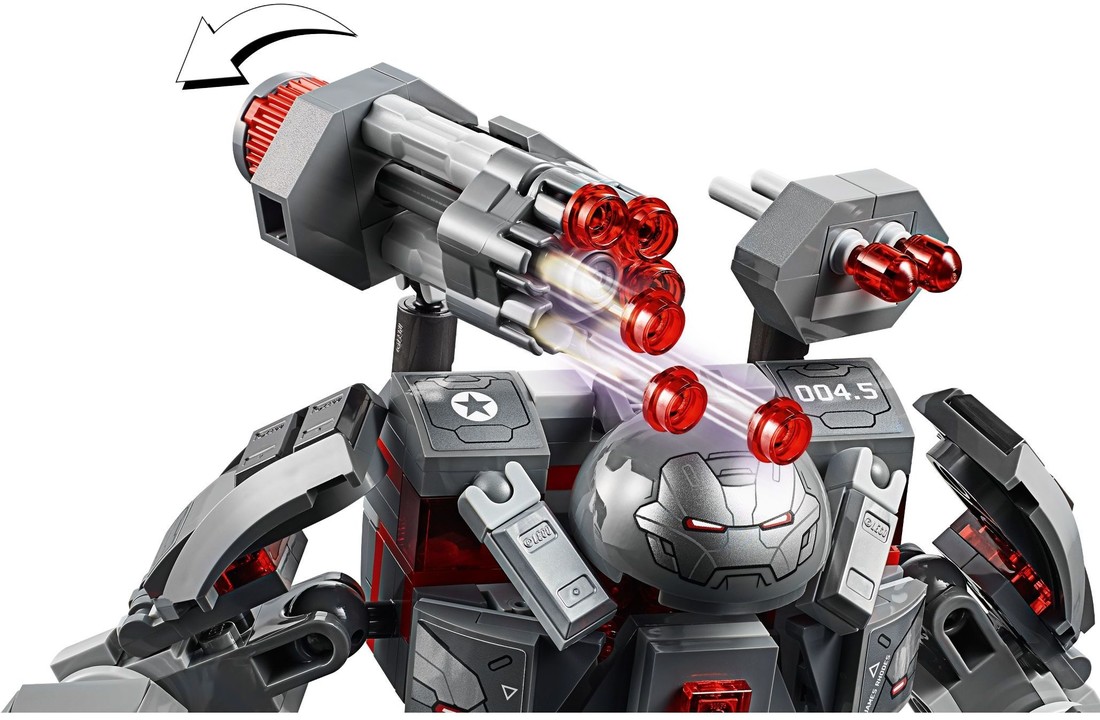 76124 Superheroes War Machine Buster