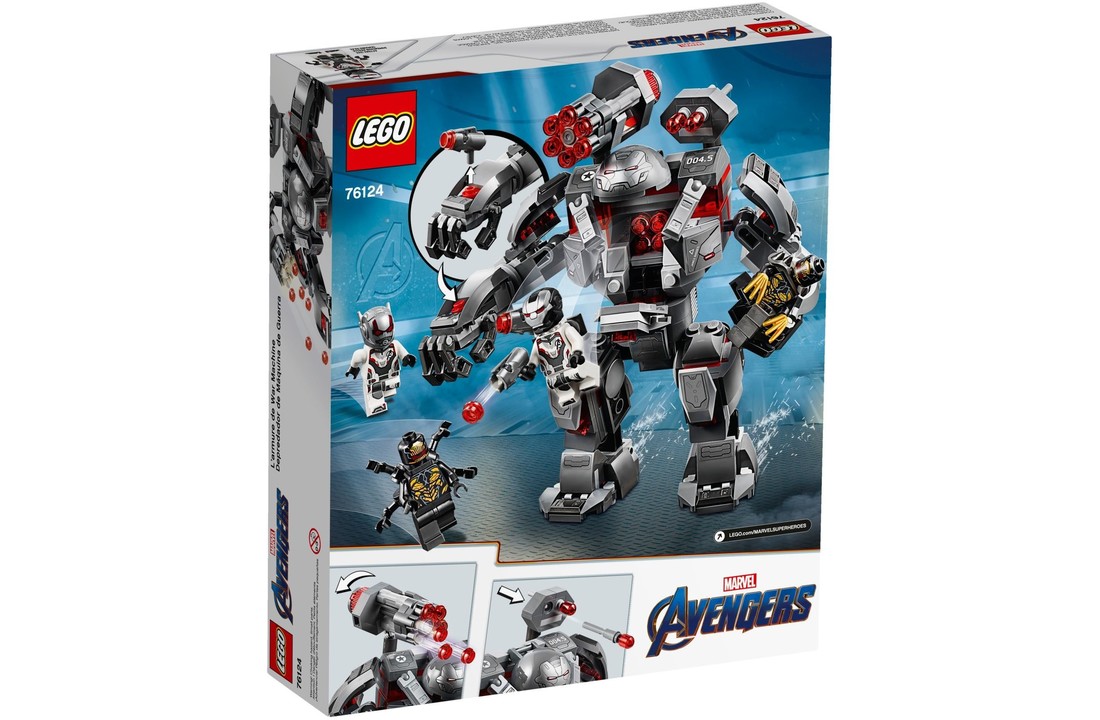 76124 Superheroes War Machine Buster