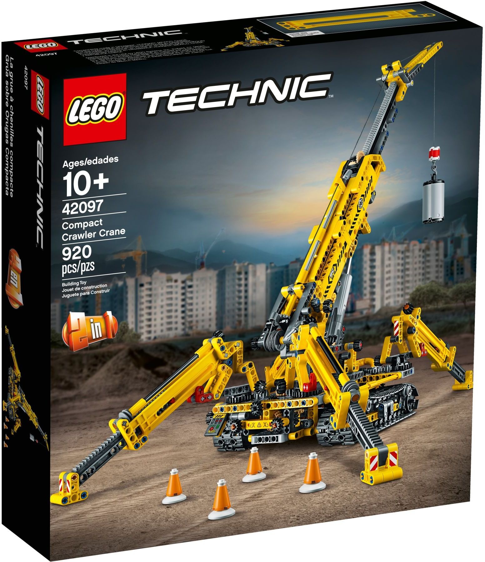 42097 Technic Compacte Rupsband Kraan