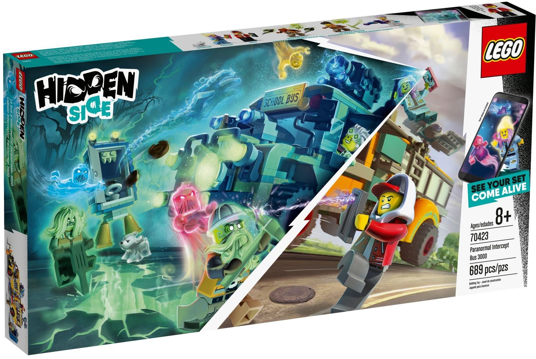 70423 Hidden Side Paranormale interceptiebus 3000