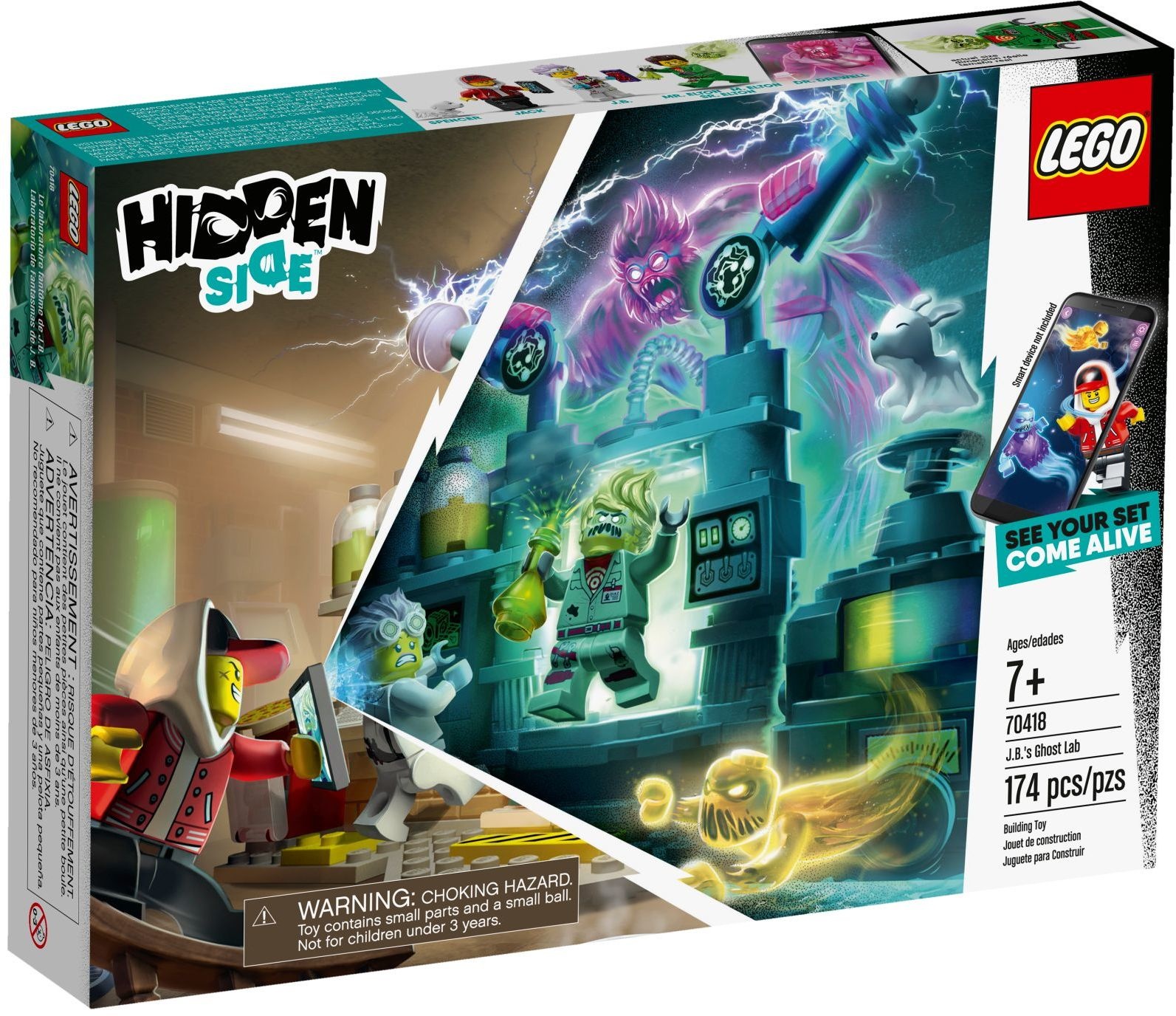 70418 Hidden Side J.B.'s spooklab
