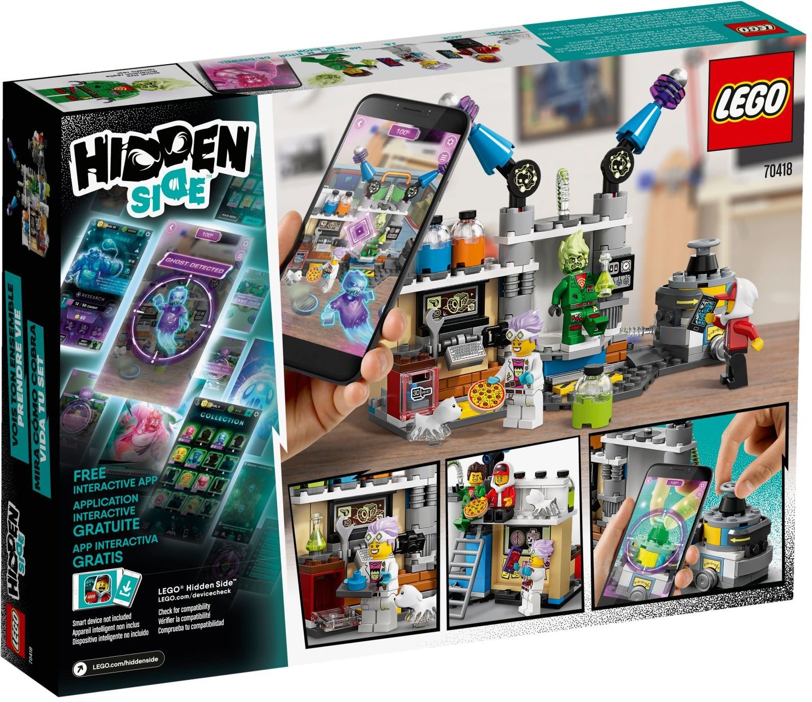 70418 Hidden Side J.B.'s spooklab