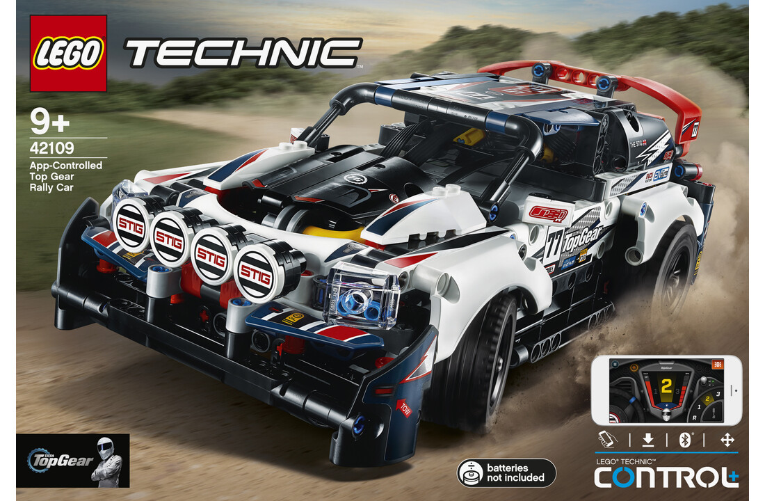 42109 Technic App Gestuurde Top Gear Rally Auto