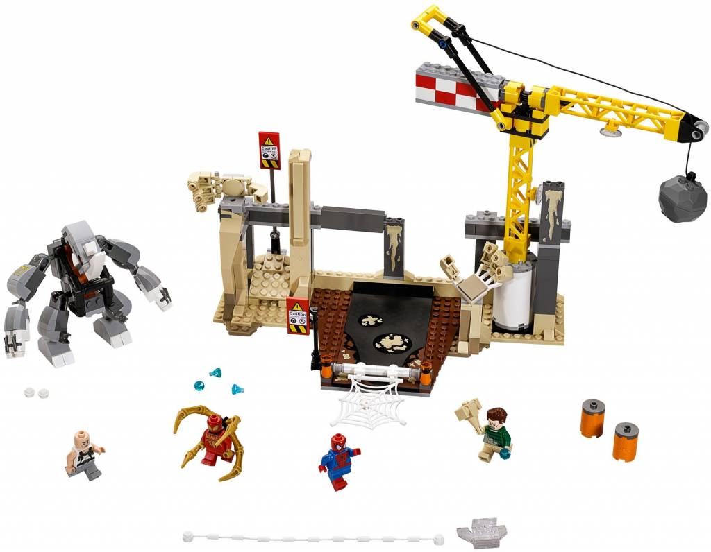 76037 Super Heroes Rhino en Sandman Superschurk samenwerking