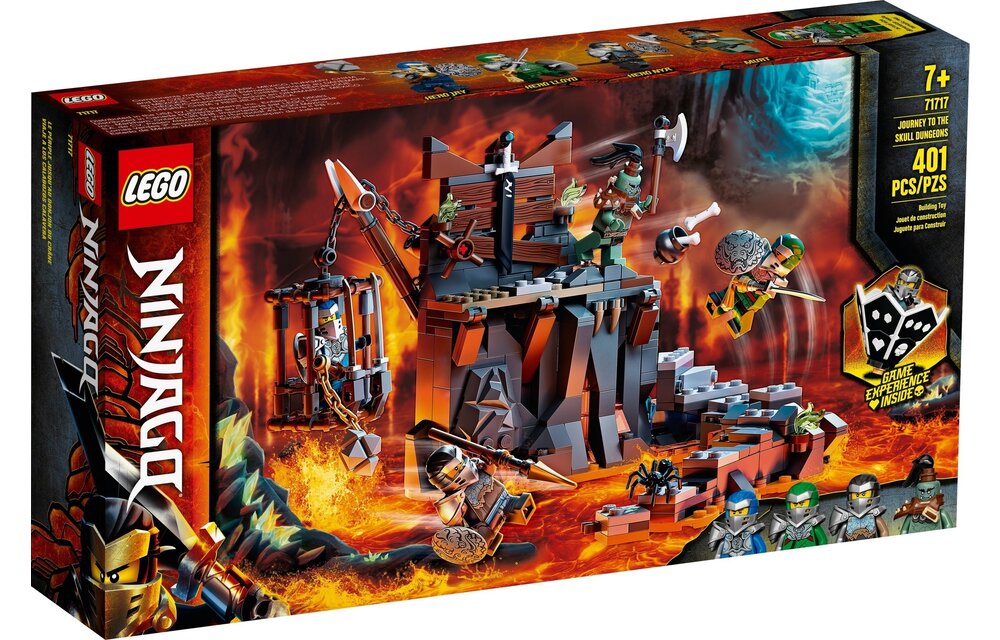 71717 Ninjago Reis naar de kerkers van Skull