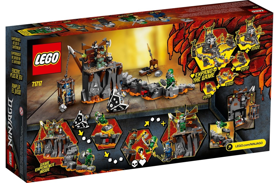 71717 Ninjago Reis naar de kerkers van Skull