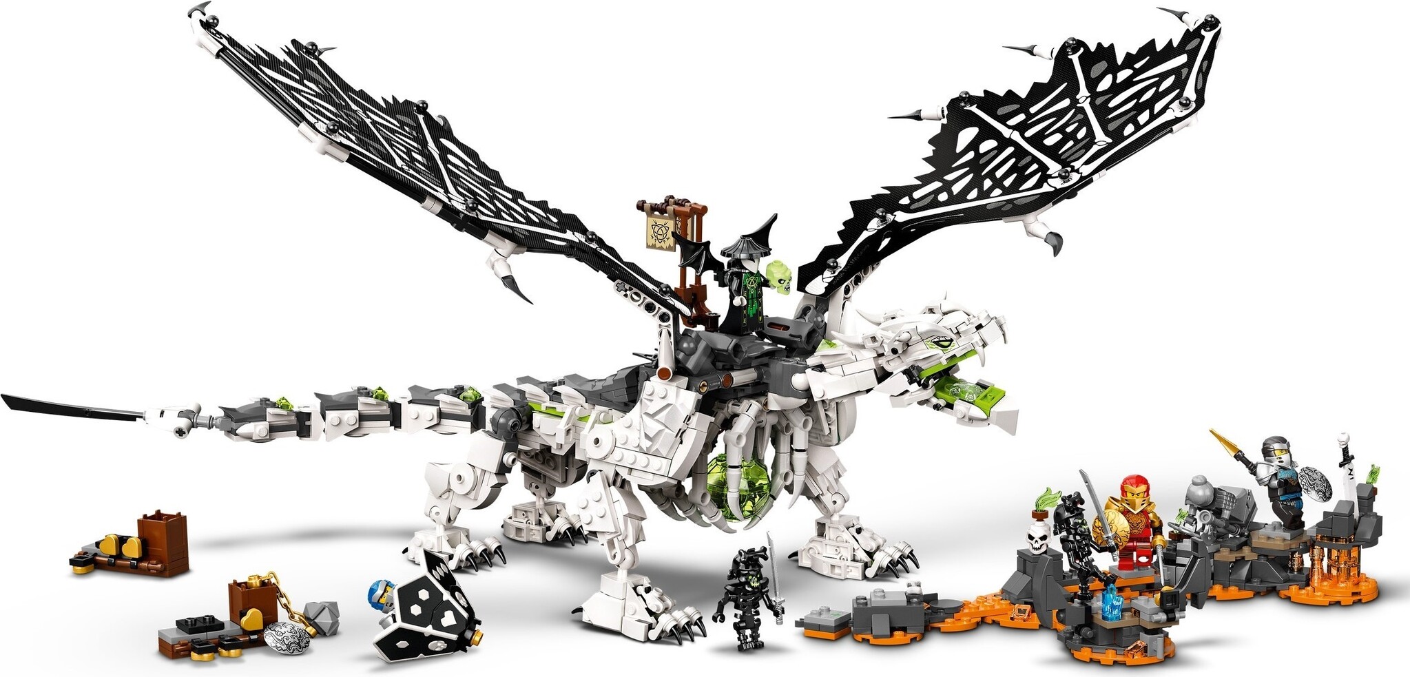 71721 Ninjago Skull Sorcerer's Draak