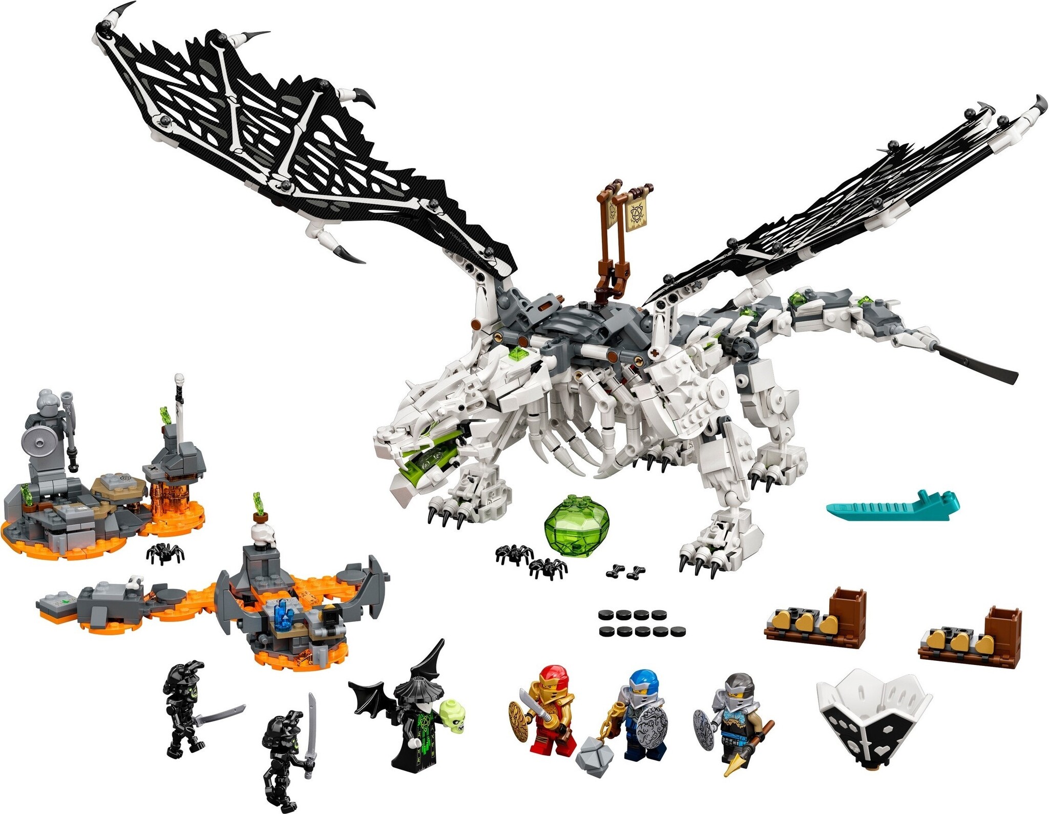 71721 Ninjago Skull Sorcerer's Draak
