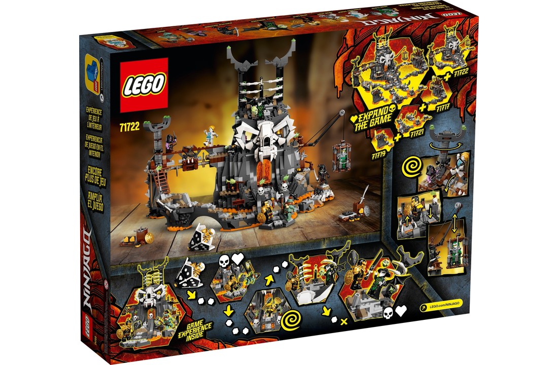 71722 Ninjago Skull Sorcerer‘s Kerkers