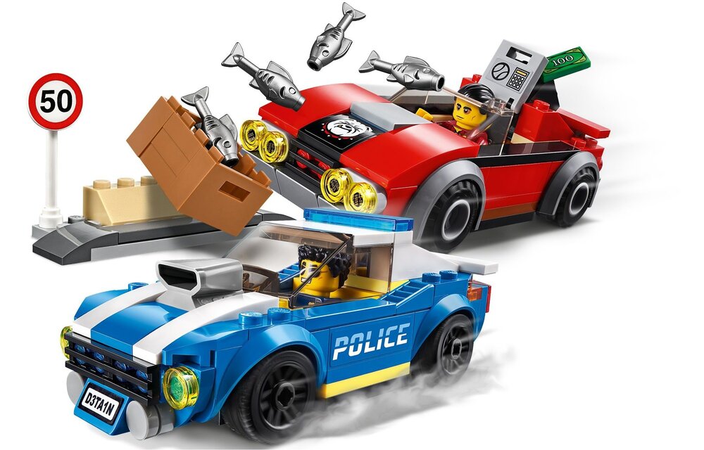 LEGO City 60242 Politiearrest op de snelweg