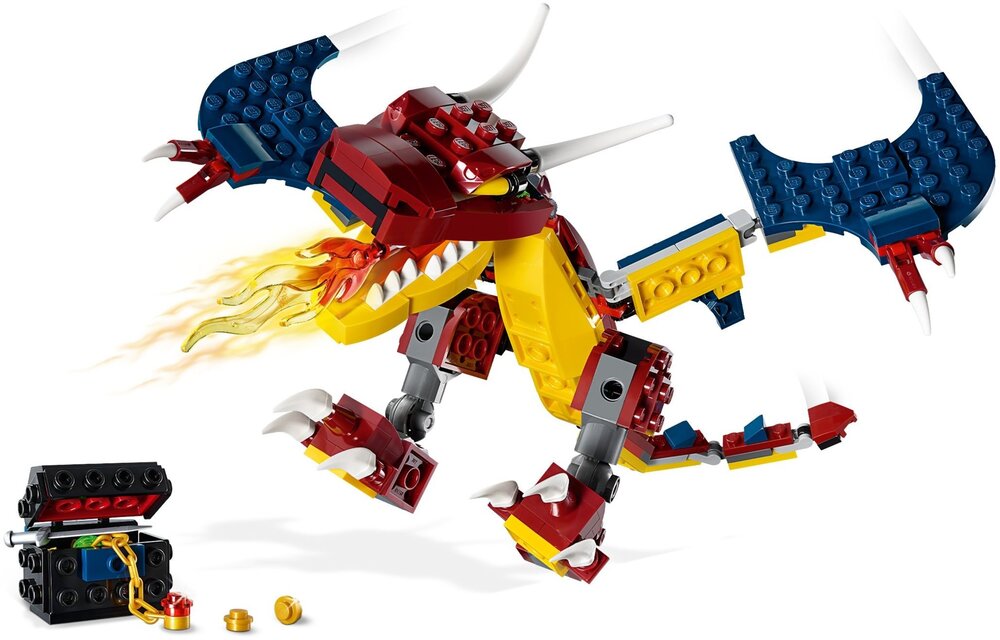 LEGO Creator 31102 Vuurdraak
