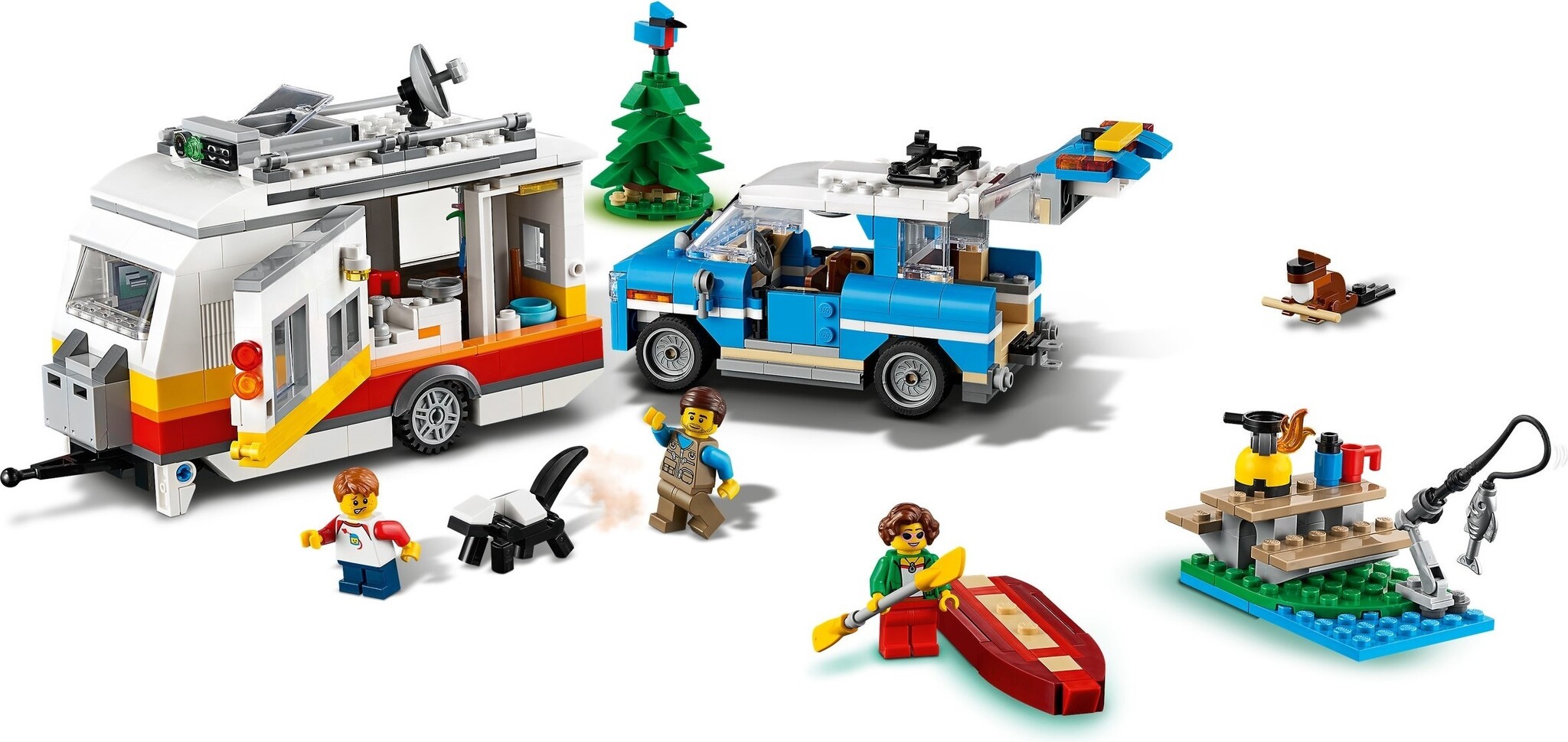 LEGO Creator 31108 Familievakantie met caravan