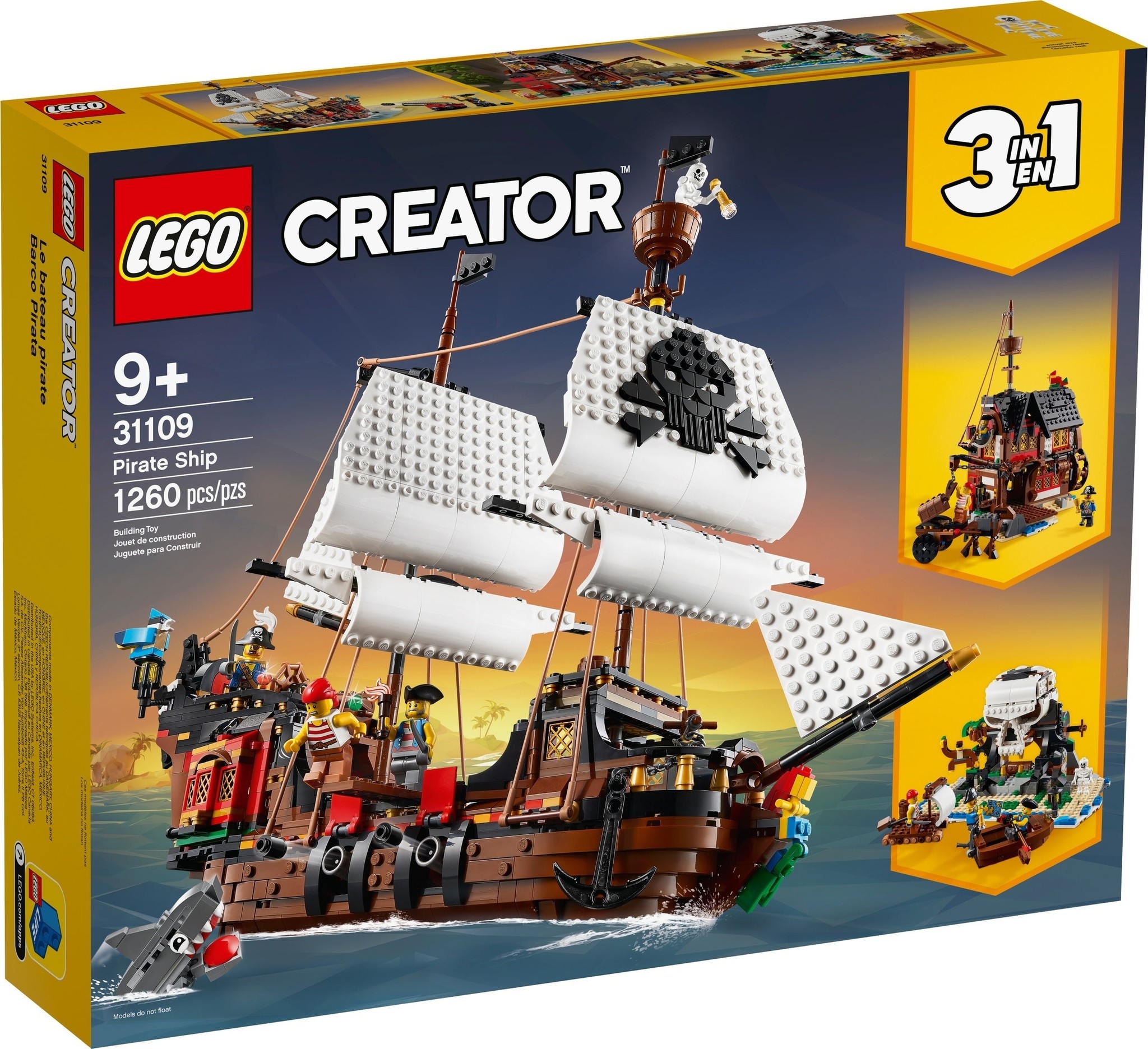 LEGO Creator 31109 Piratenschip