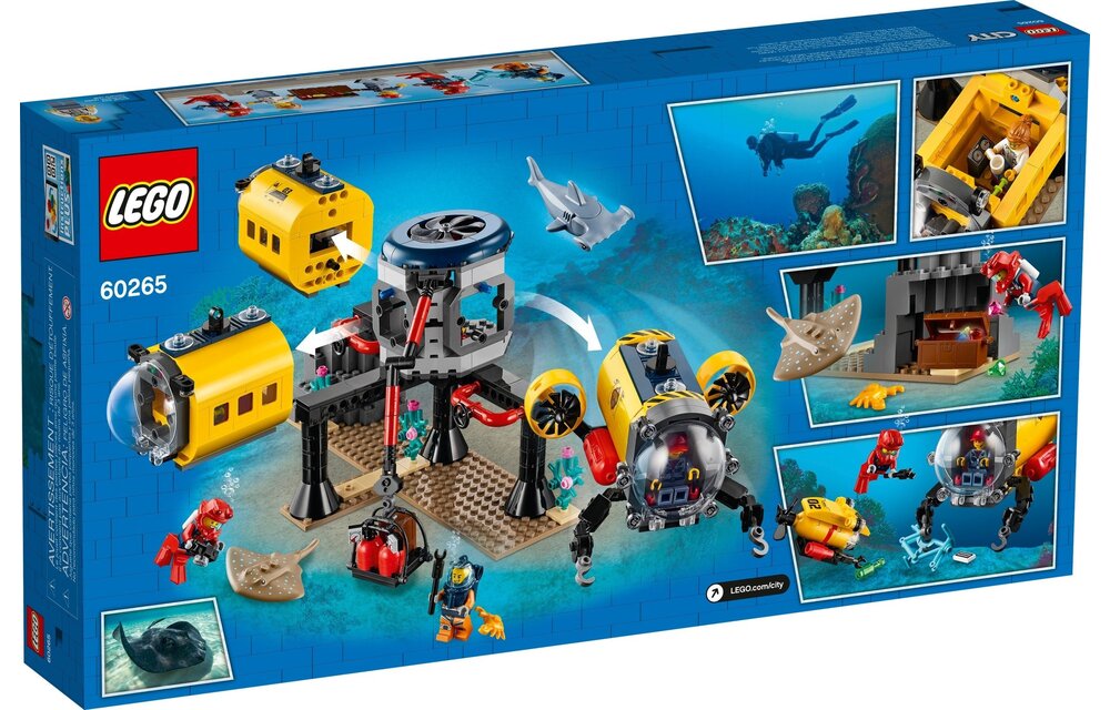 LEGO City 60265 Oceaan Onderzoeksbasis