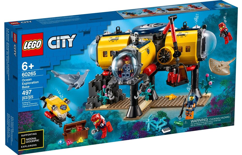 LEGO City 60265 Oceaan Onderzoeksbasis
