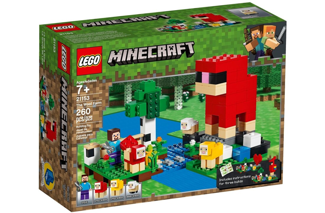 LEGO Minecraft 21153 De schapenboerderij