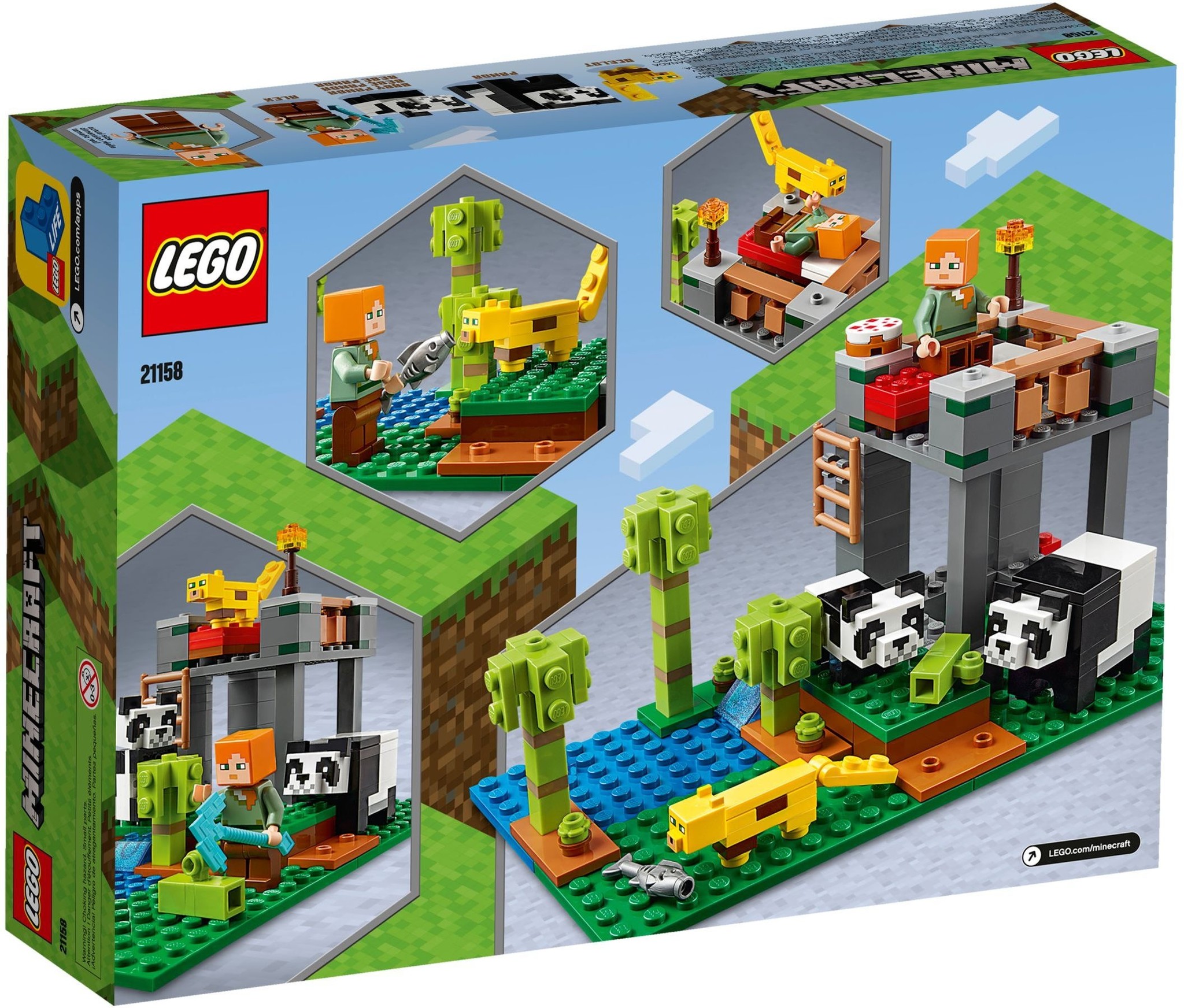 LEGO Minecraft 21158 Pandaverblijf