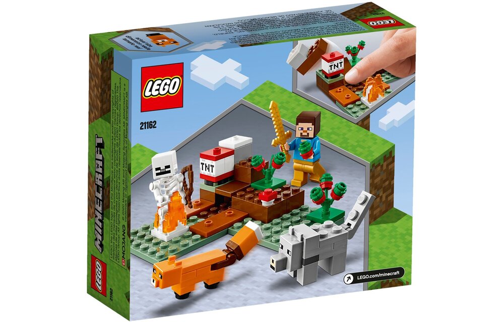 LEGO Minecraft 21162 Het Taiga avontuur