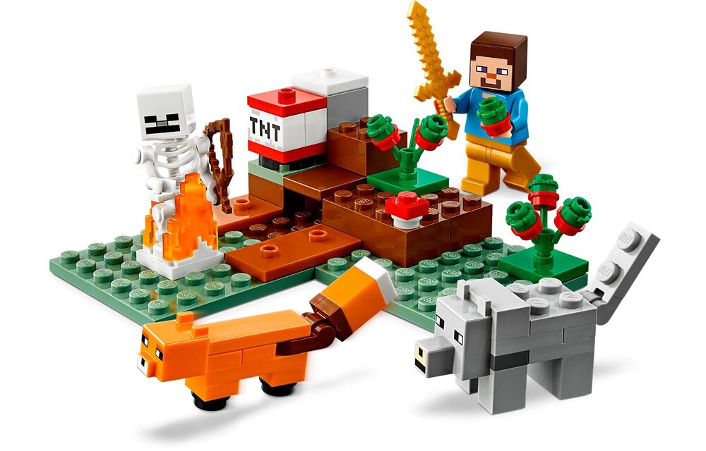 LEGO Minecraft 21162 Het Taiga avontuur