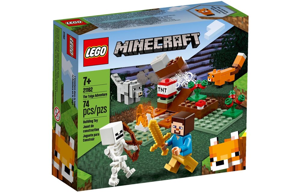 LEGO Minecraft 21162 Het Taiga avontuur
