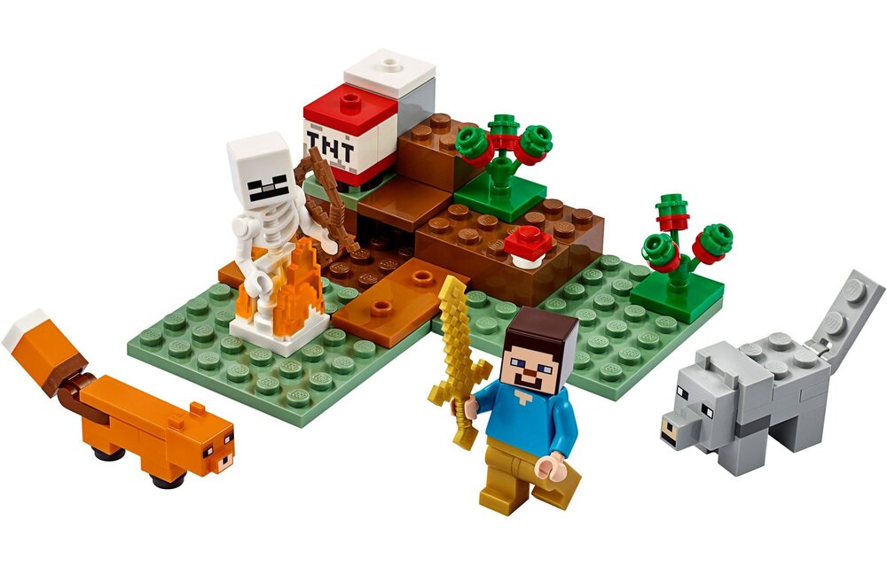 LEGO Minecraft 21162 Het Taiga avontuur