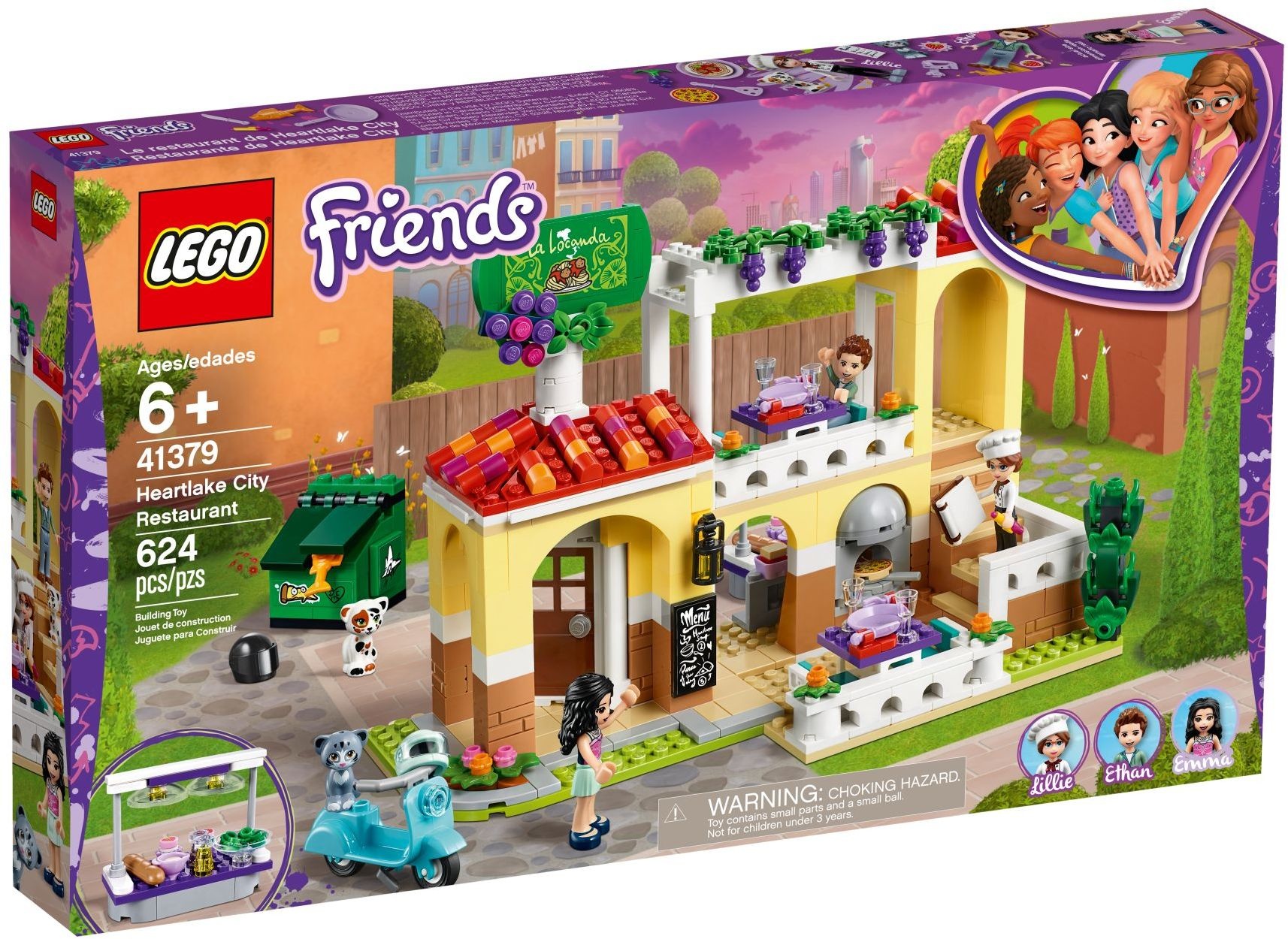 Friends 41379 Heartlake City restaurant