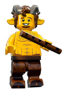 71011-7 : Minifiguren Serie 15 Faun