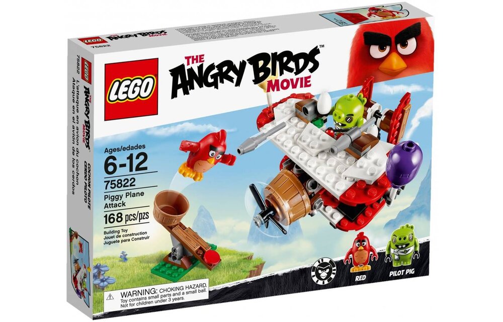 75822 Angry Birds Piggy vliegtuigaanval