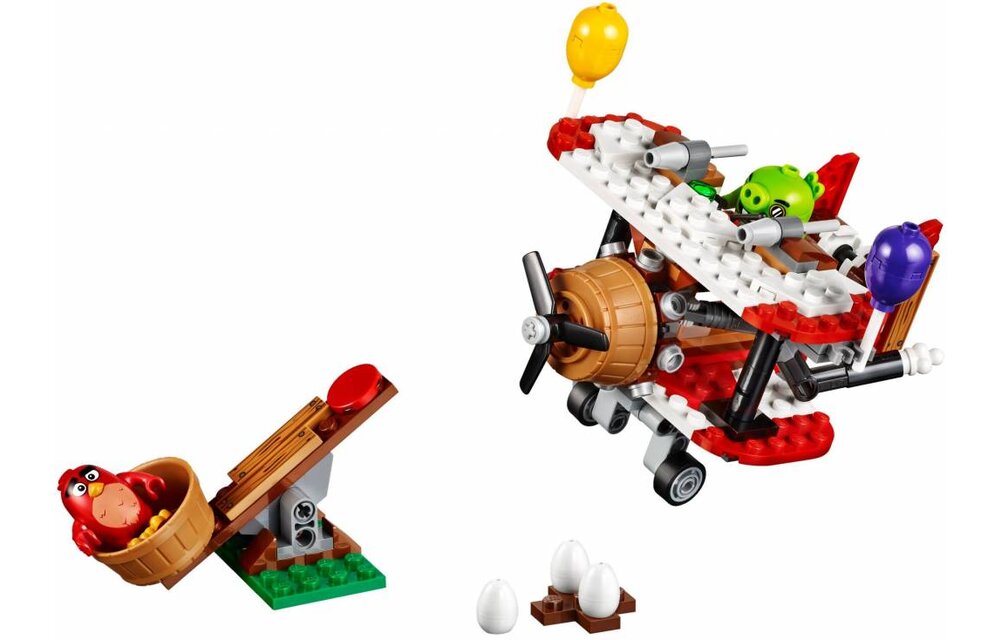 75822 Angry Birds Piggy vliegtuigaanval