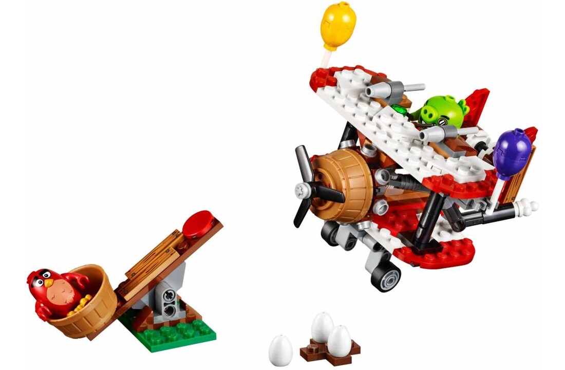 75822 Angry Birds Piggy vliegtuigaanval