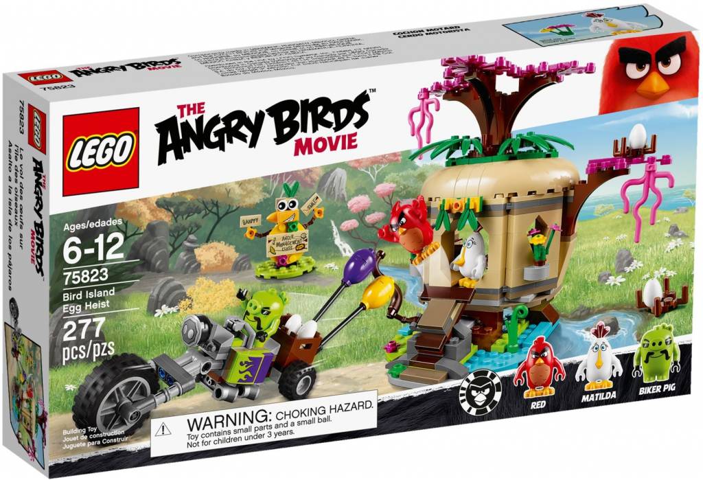 75823 Angry Birds Bird Island Eierenroof