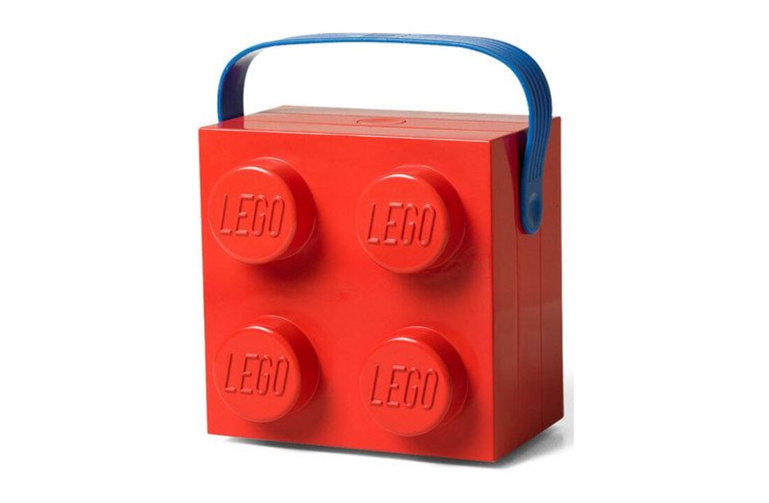 Specials Lunchkoffer vierkant , kleur rood