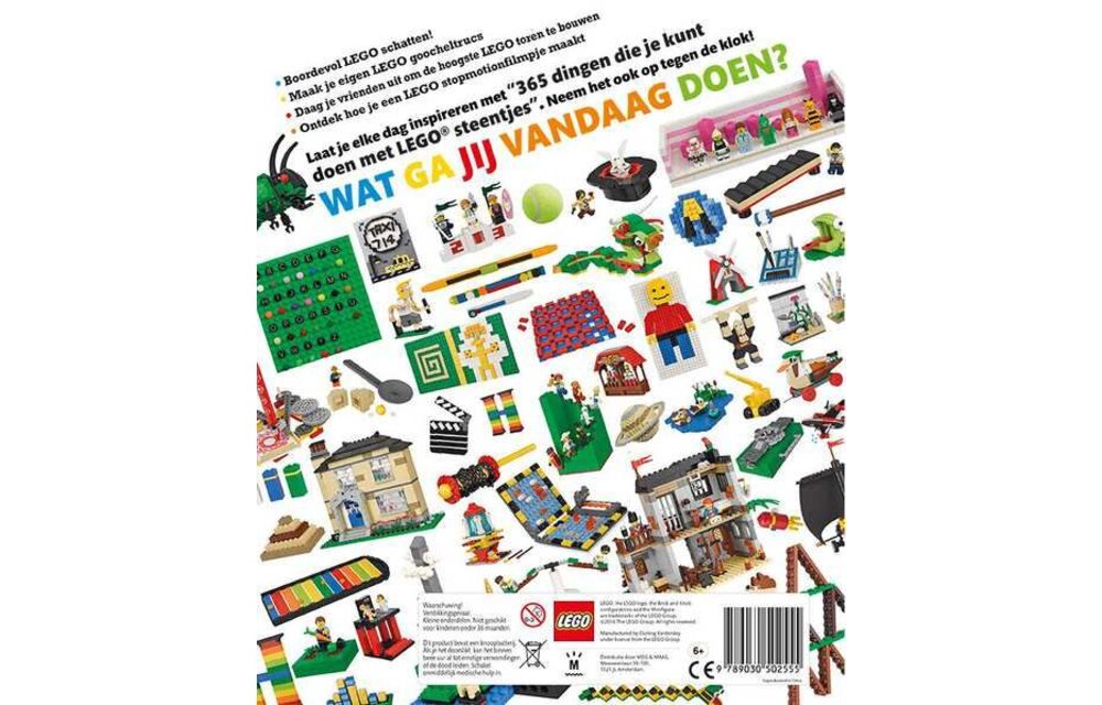 Boek 365 dingen te doen met legosteentjes