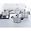 BK BK Conical Cool  pannenset - 4 delig - RVS