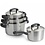BK BK Conical Cool  pannenset - 4 delig - RVS