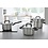 BK Cookware Flow Cool Kookpannenset - 5 delig - RVS - Veilig afgietsysteem