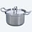 BK BK pannenset Q-linair Master RVS - 4 delig