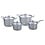BK BK pannenset Q-linair Master RVS - 4 delig