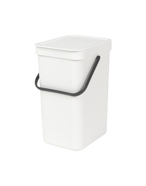 Brabantia Sort & Go afvalemmer 12 ltr White