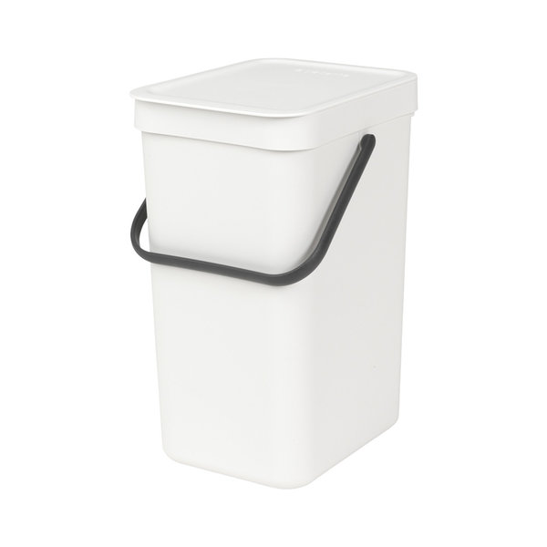 Brabantia Sort & Go afvalemmer 12 ltr White