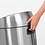 Brabantia Touch Bin Recycle afvalemmer 2 x 20 ltr Brilliant Steel