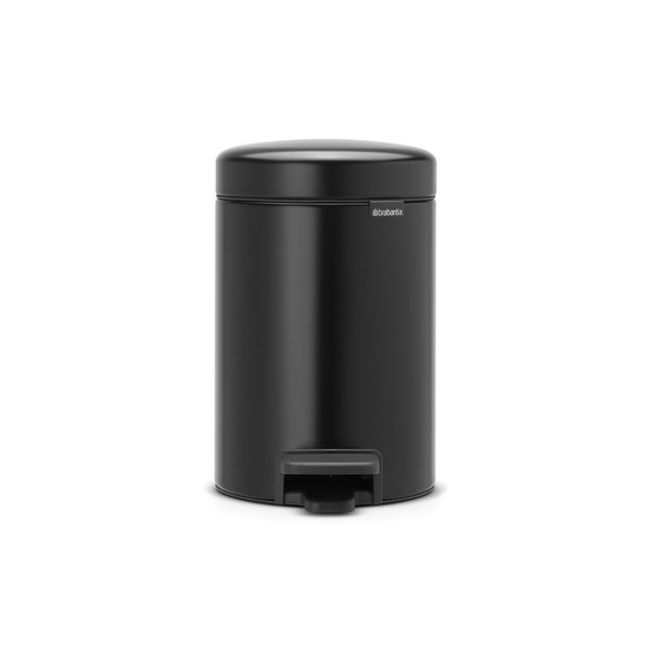 Brabantia Brabantia NewIcon pedaalemmer 3ltr  Matt Black