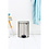 Brabantia NewIcon pedaalemmer 5ltr  Matt Steel Fingerprint Proof