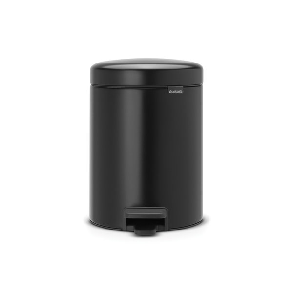 Brabantia Brabantia NewIcon pedaalemmer 5ltr  Matt Black