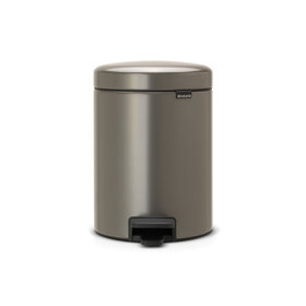 Brabantia Brabantia NewIcon pedaalemmer 5ltr  Platinum