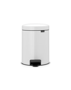 Brabantia NewIcon pedaalemmer 5ltr  White