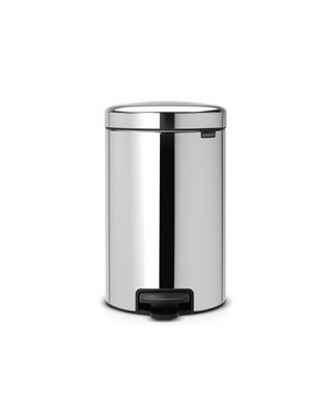 Brabantia NewIcon pedaalemmer 12ltr  Brilliant Steel