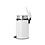 Brabantia Newclon pedaalemmer 12ltr  White