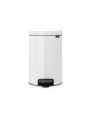 Brabantia Newclon pedaalemmer 12ltr  White